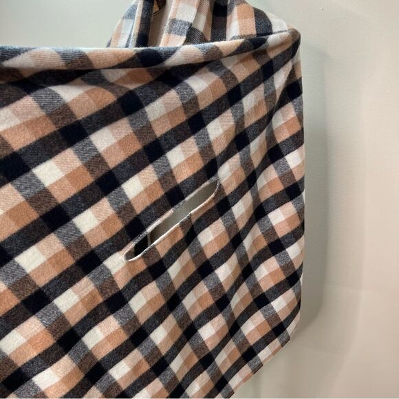 A New Day Target Plaid Wrap Jacket Shawl Blanket Sweater OSFM - Picture 3 of 10